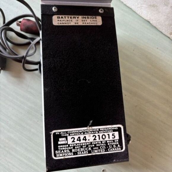 Sears Roebuck Penske Dwell Tachometer 21015 *Not Tested-Read* - Picture 5 of 7